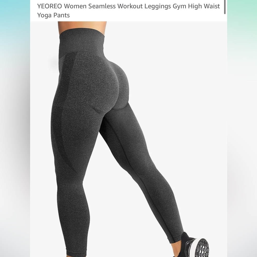Yeoreo high waisted gray leggings